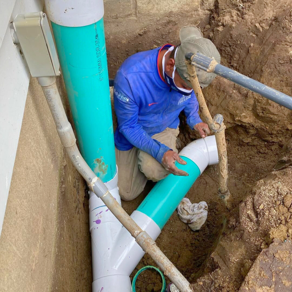 French drain systems